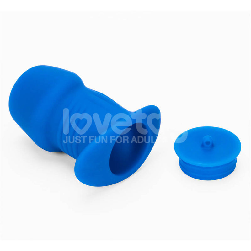 Ribbed Peeper Silicone Anal Plug