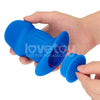 Ribbed Peeper Silicone Anal Plug