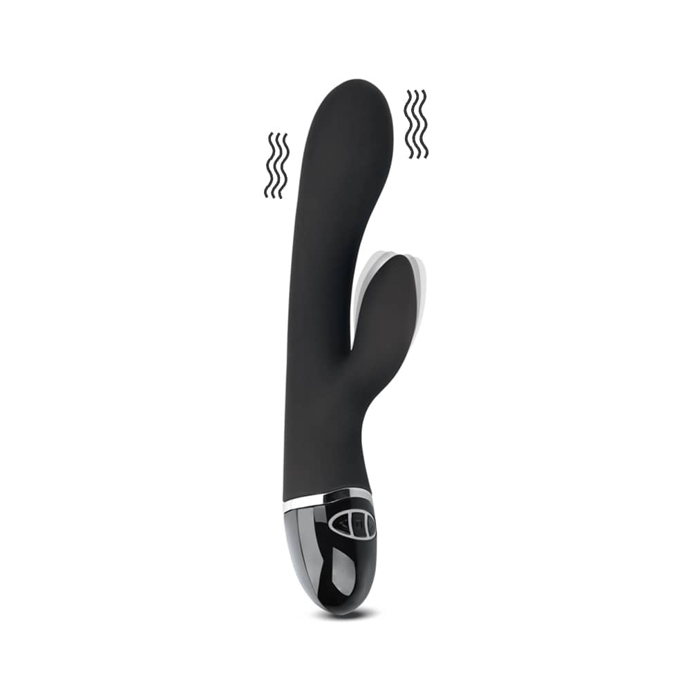 The vibration function of the silicone clit duo finger vibrator