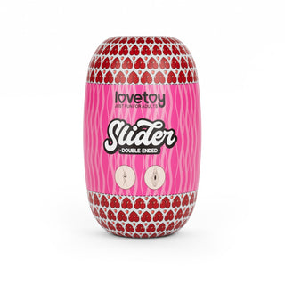 Slider Daul-Ended Masturbator Ass and Vagina Flesh Pocket Pussy