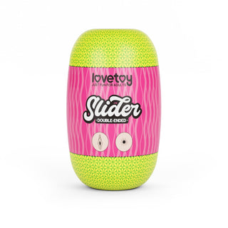 Slider Double-Ended Masturbator Vagina and Anus Flesh Pocket Pussy