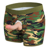 Strap On Harness | Strap On Camo Boxer Strapon Shorts