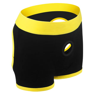 The strap on harness shorts for couple