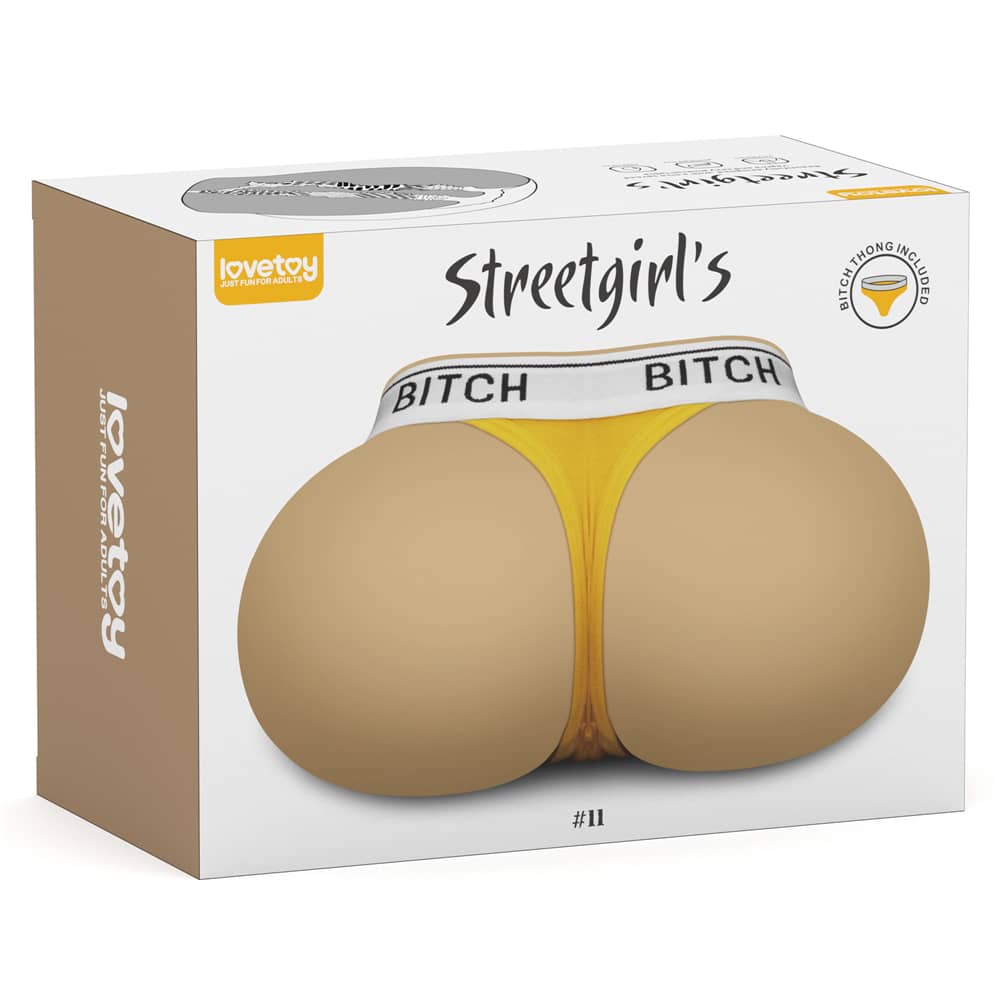 The packaging of the streetgirls 11 masturbator for men 