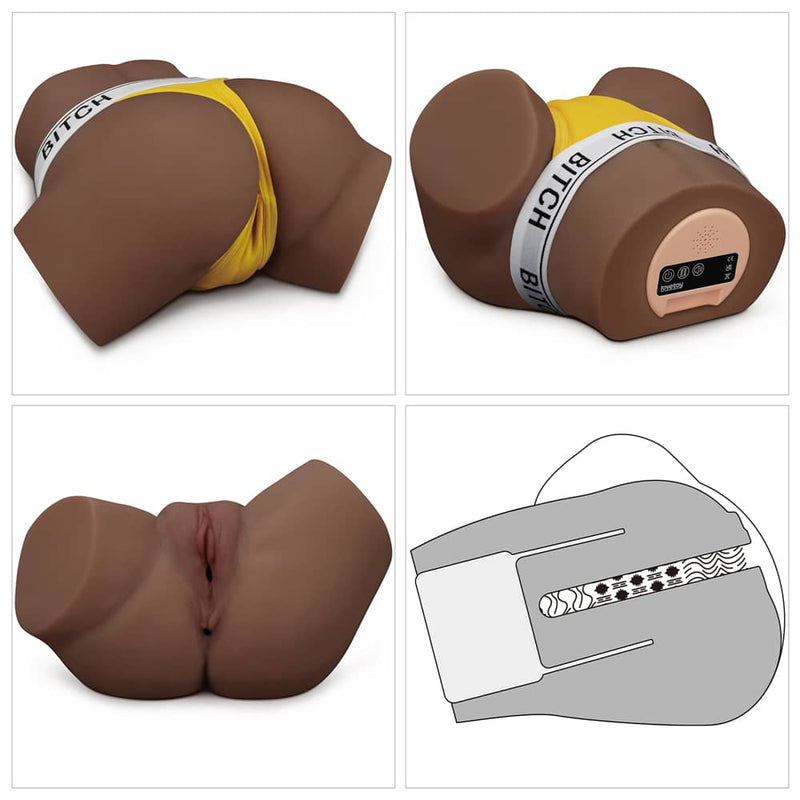 The different angles of the streetgirls sensation pulse 2 black masturbator