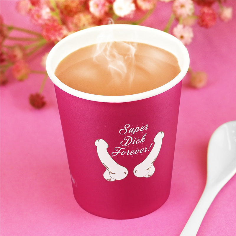 Super Dick Forever Bachelorette Paper Cups(Pack of 6)