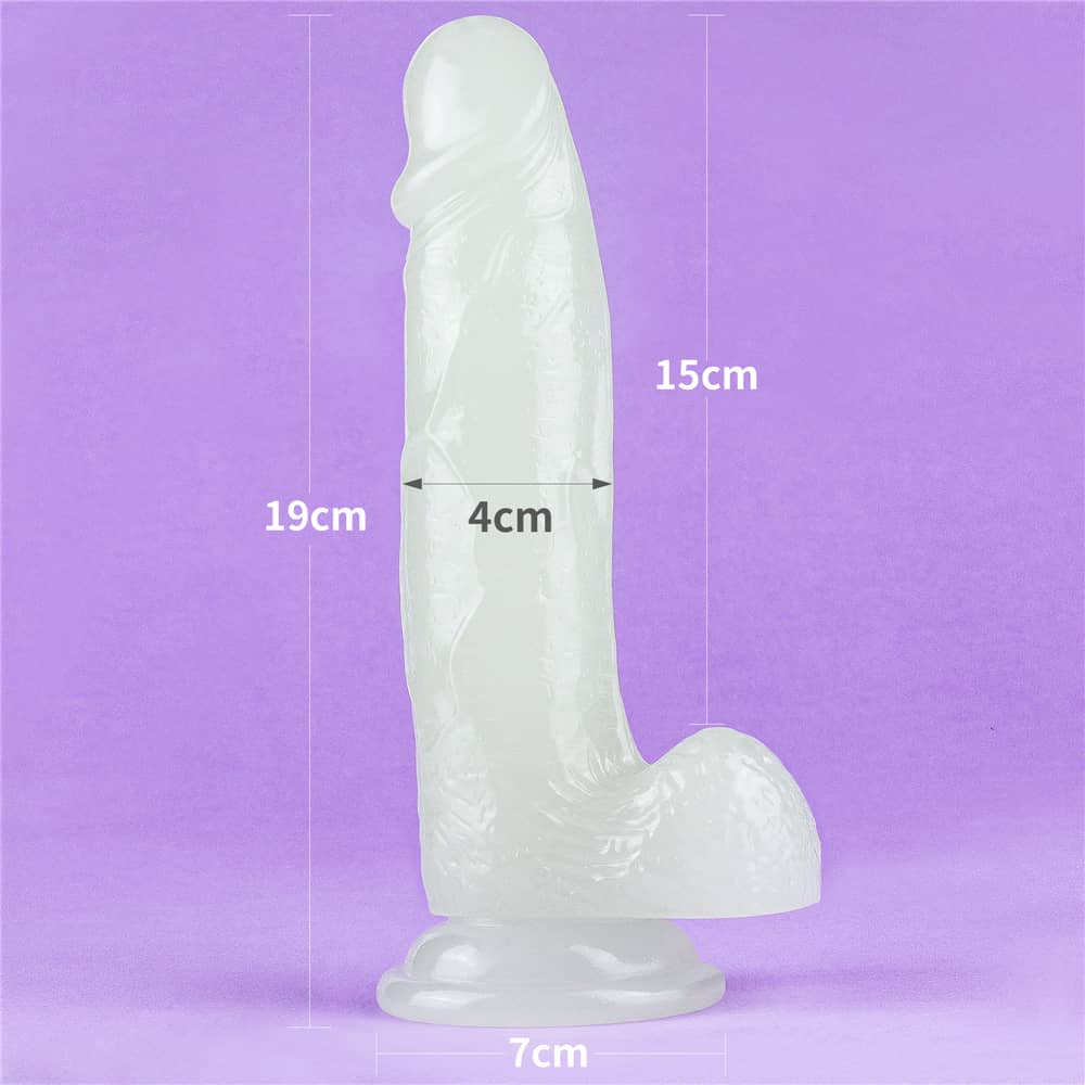 The size of the 7.5 inches lumino play dildo