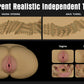 2 different realistic independent tunnels of the flesh vagina ass male masturbator