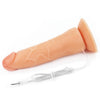 The vibrating dildo of the 7.5 inches vibrating dildo easy strapon set