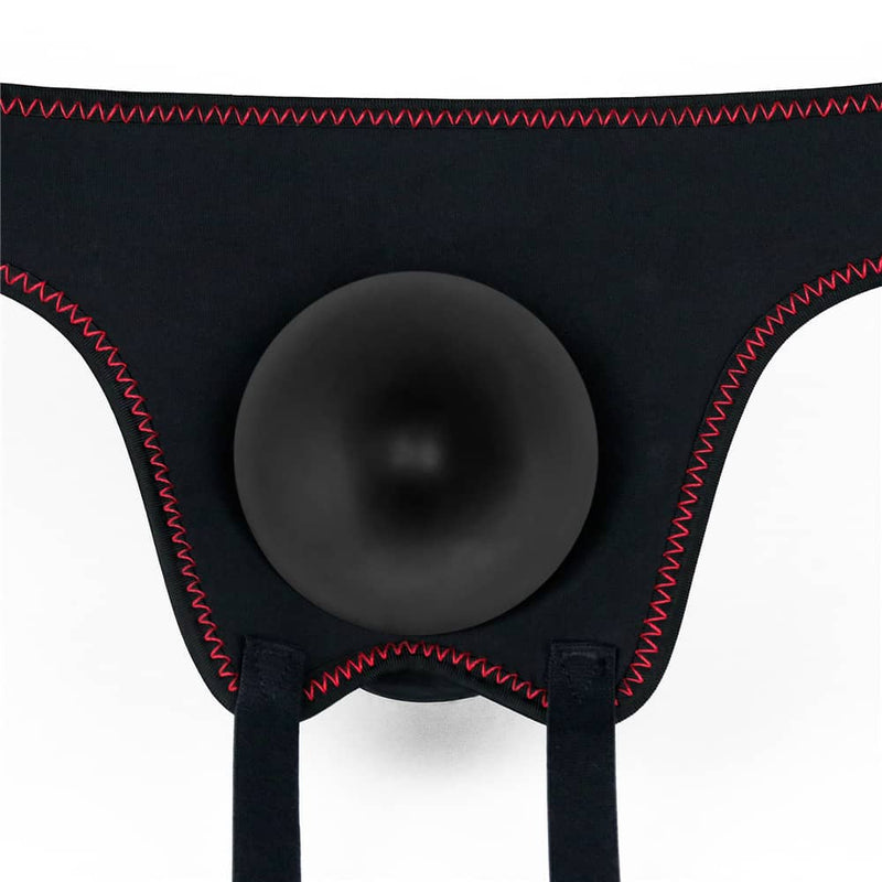 Strap On Harness | Vibrating Easy Strapon Set 7.5'' Black