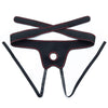 Strap On Harness | Vibrating Easy Strapon Set 7.5'' Black