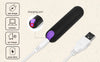The vibrator of the vibrating thong underwear with remote control is rechargeable