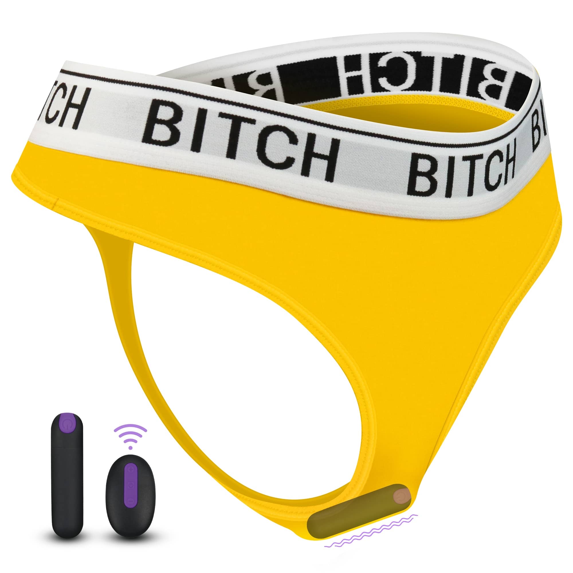 The vibrating thong underwear with remote control vibrator