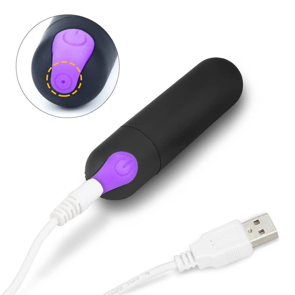The vibrator of the lace vibrating panties is rechargeable