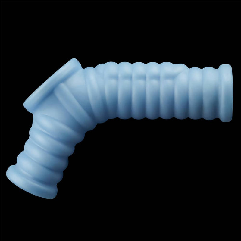 The wavy shape of the vibrating vagina stamina tunnel masturbator 