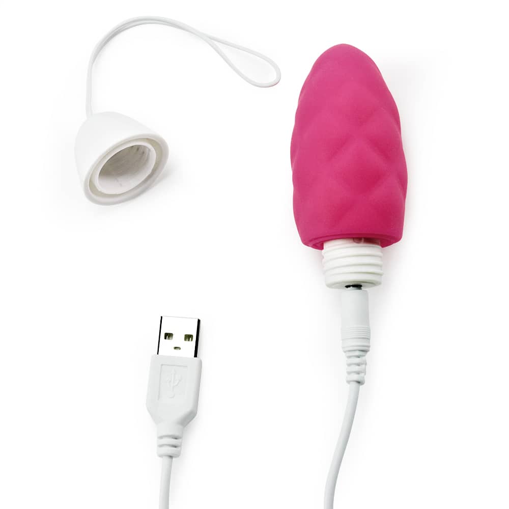 The wireless remote control rechargeable vibrator is rechargeable