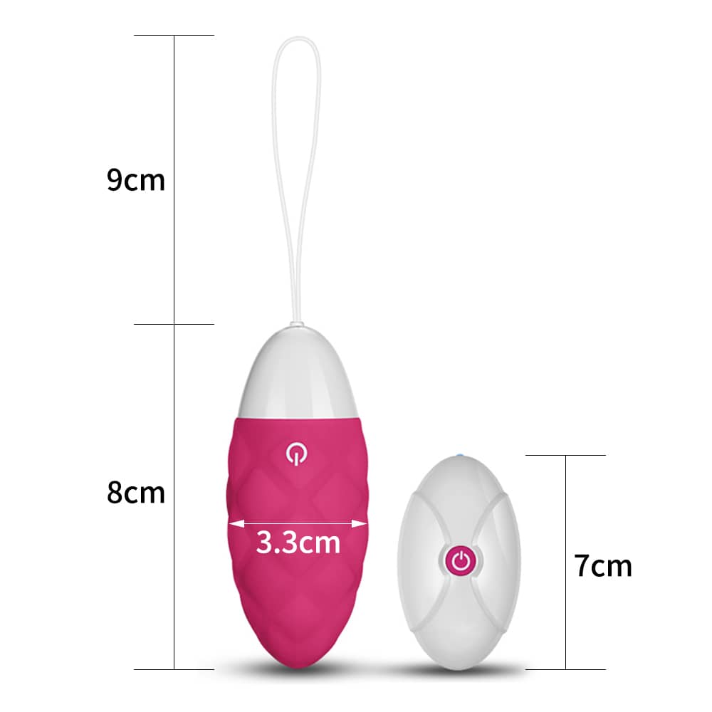 The size of the wireless remote control rechargeable vibrator