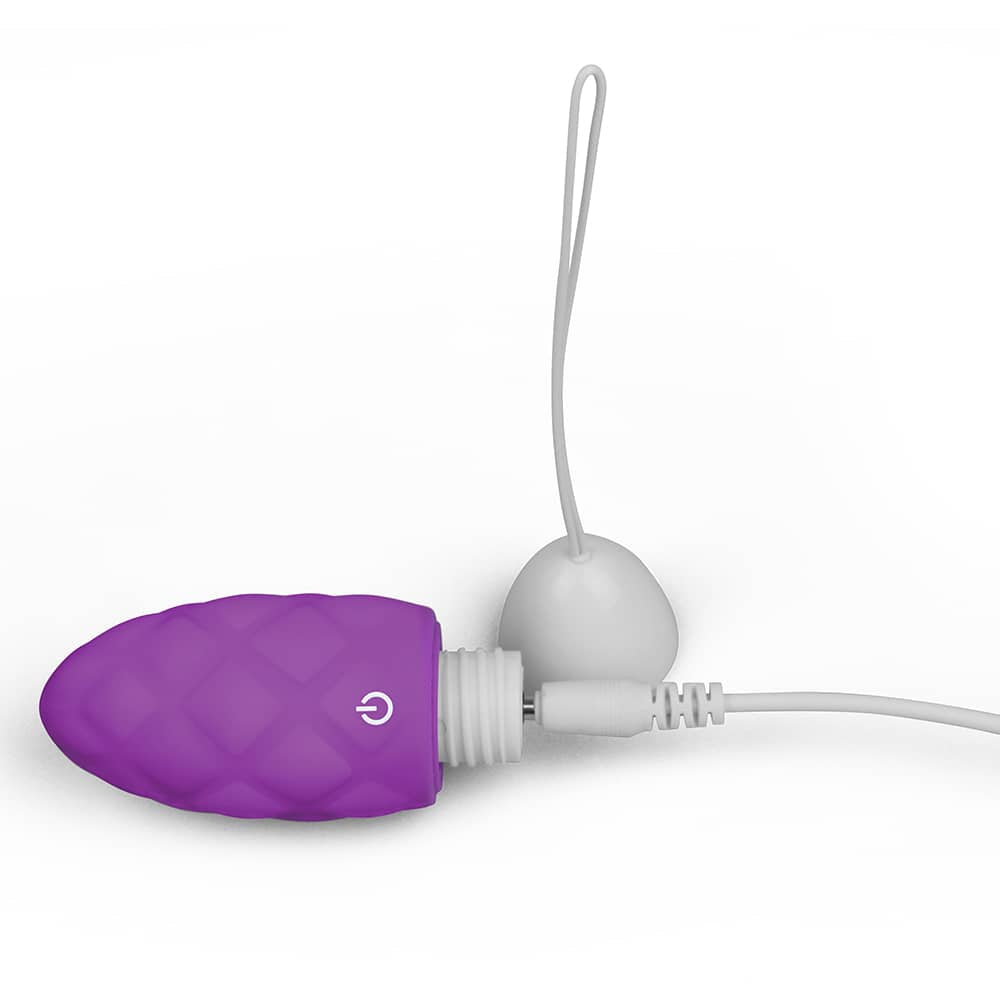 Charging the purple wireless remote control rechargeable vibrator
