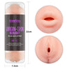 Masturbator | Virgin-skin Blowout Double Side Stroker Vagina and Mouth