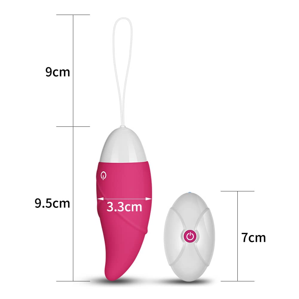 The size of the wireless remote control vibrator for women