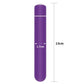 The size of the purple x-basic bullet 10 speeds vibrator