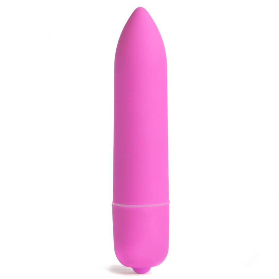The pink 10 speeds basic long bullet vibrator