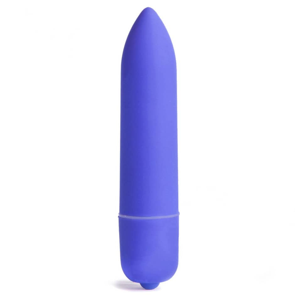 The blue 10 speeds basic long bullet vibrator