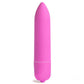 The pink one speed basic long bullet vibrator