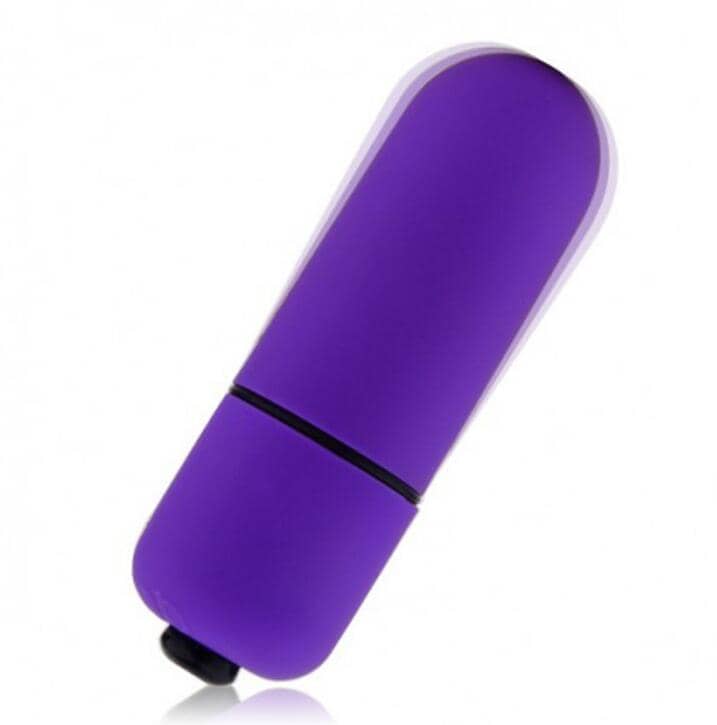 The purple 10 speeds bullet mini vibrator 
