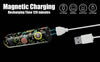 The mini bullet vibrator rechargeable massager features the magnetic charging funtion