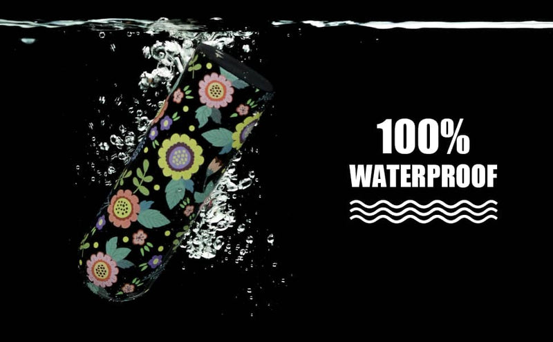 The mini bullet vibrator rechargeable massager is 100% waterproof